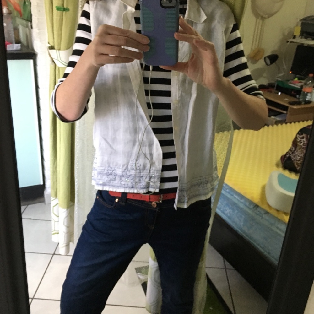 CK jeans top